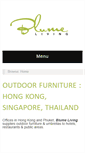Mobile Screenshot of blume-living.com